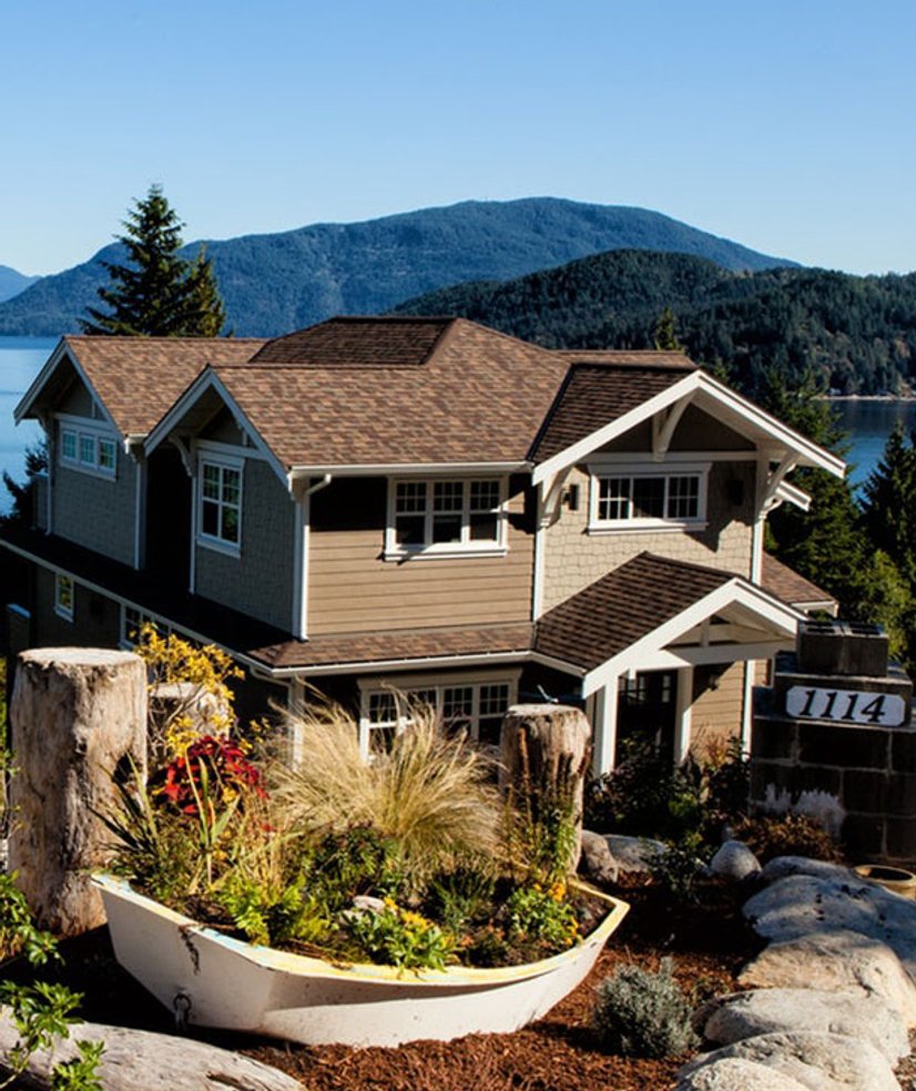 Exterior remodelled home in Denver Colorado